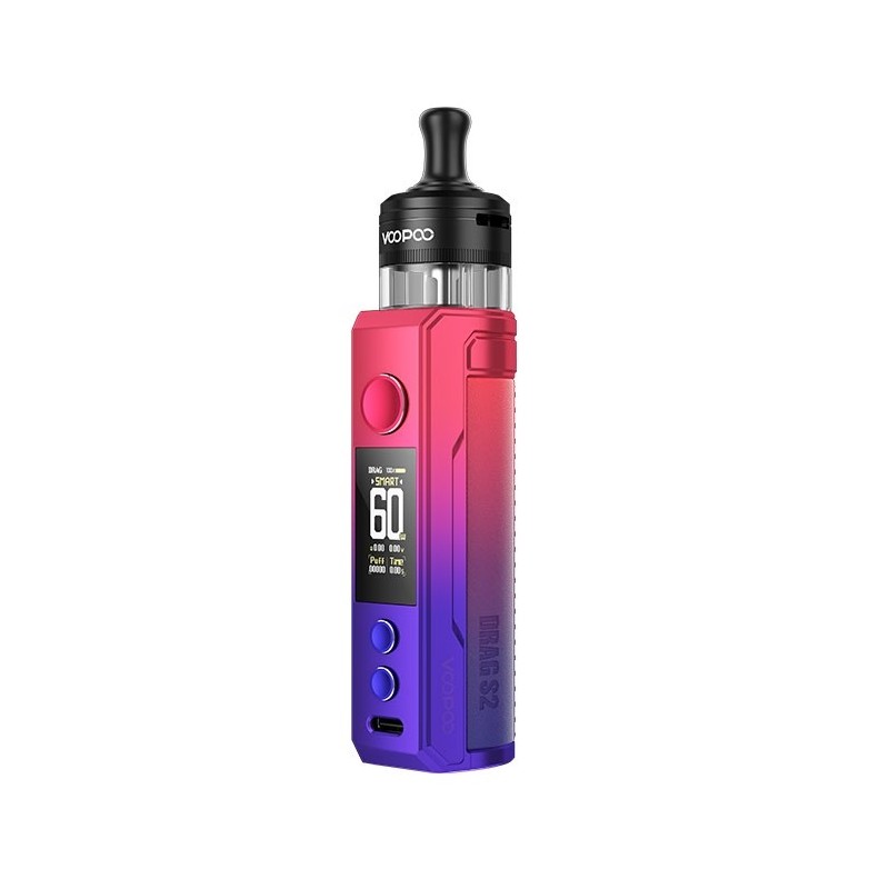 Drag S2 MTL Edition Pod Mod - Voopoo-Modern Red - Catalogo - SvapoMagic