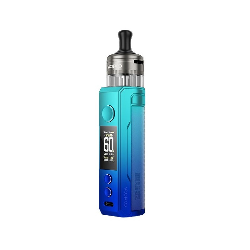 Drag S2 MTL Edition Pod Mod - Voopoo-Sky Blue - Catalogo - SvapoMagic