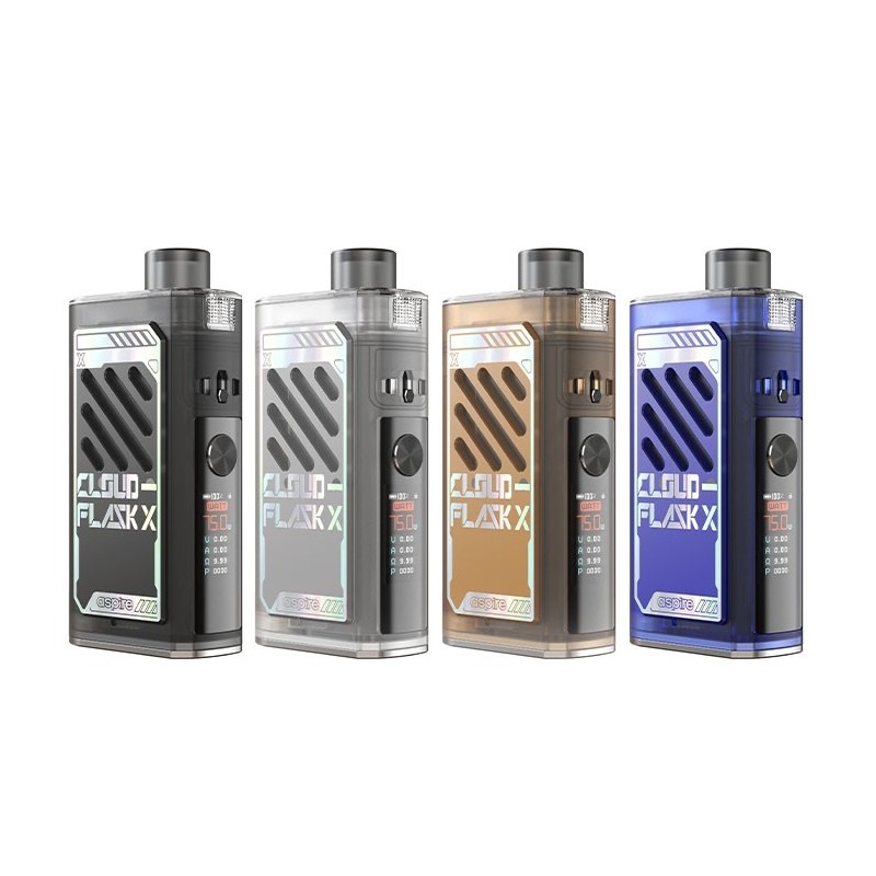 Cloudflask X Pod Mod - Aspire - Catalogo - SvapoMagic