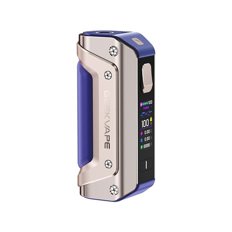 Aegis Solo 3 Mod 100W - Geek Vape-Golden Blue - Box e Tubi - SvapoMagic