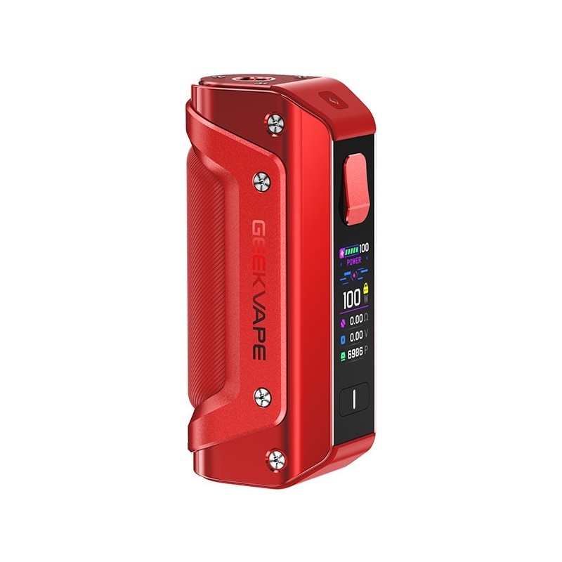 Aegis Solo 3 Mod 100W - Geek Vape-Red - Box e Tubi - SvapoMagic