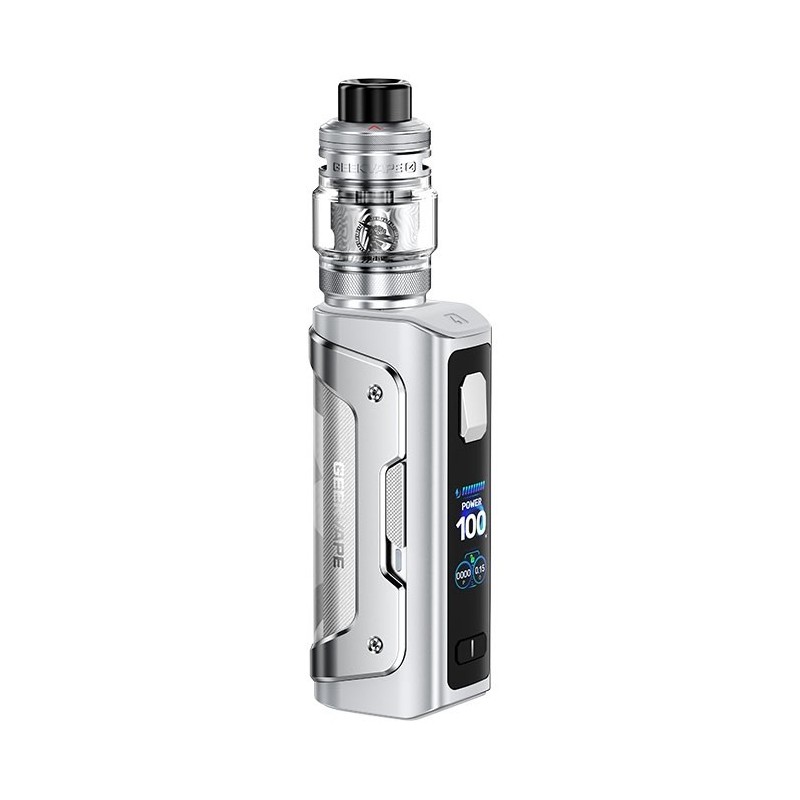 Aegis Solo 5 Kit 100W - Geek Vape-Silver - Catalogo - SvapoMagic