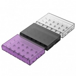 Contenitore batterie 18650 6 posti Nero - Efest - Batterie e Caricatori - SvapoMagic