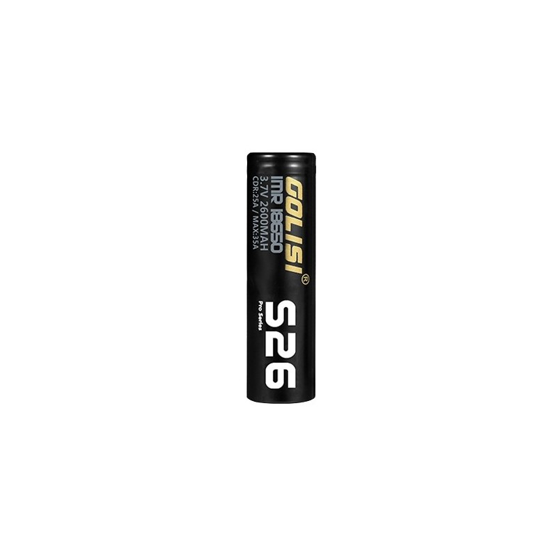 S26 INR 18650 2600mAh 25A - Golisi - Batterie e Caricatori - SvapoMagic