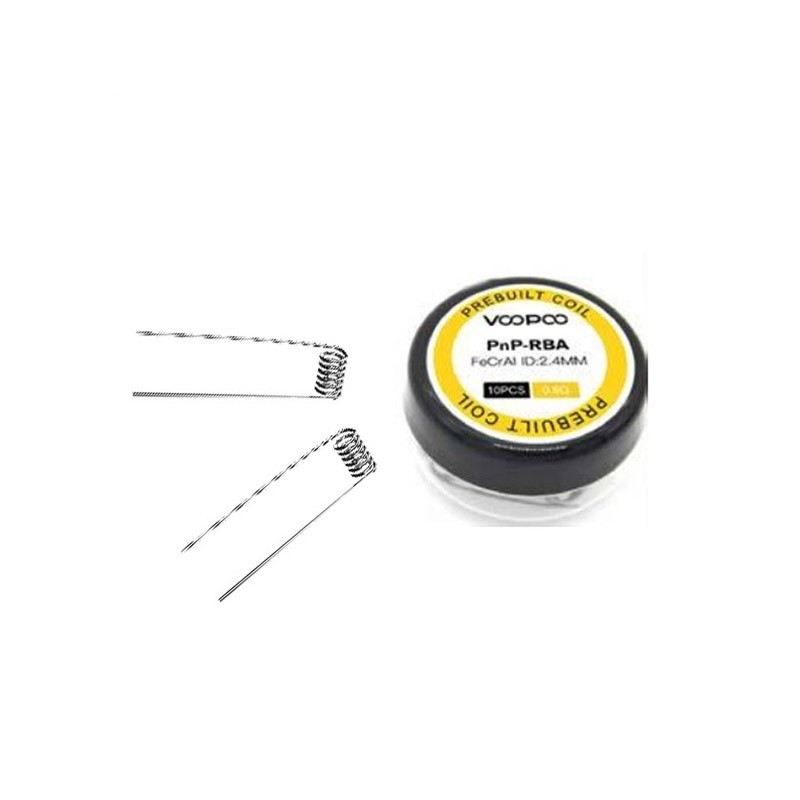 Coil Pronte PnP-RBA 0,6ohm - 10 Pezzi - Voopoo - Fili Resistivi e Coil - SvapoMagic