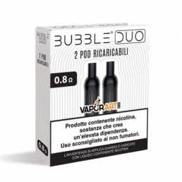 Pod di Ricambio Bubble Duo Open Pod 0,8ohm - 2 Pezzi - Vaporart - Catalogo - SvapoMagic