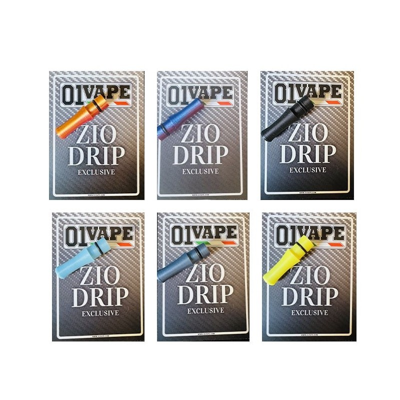 ZIO DRIP EXCLUSIVE Drip Tip per Kiwi o M1 - 01Vape - Drip Tip - SvapoMagic
