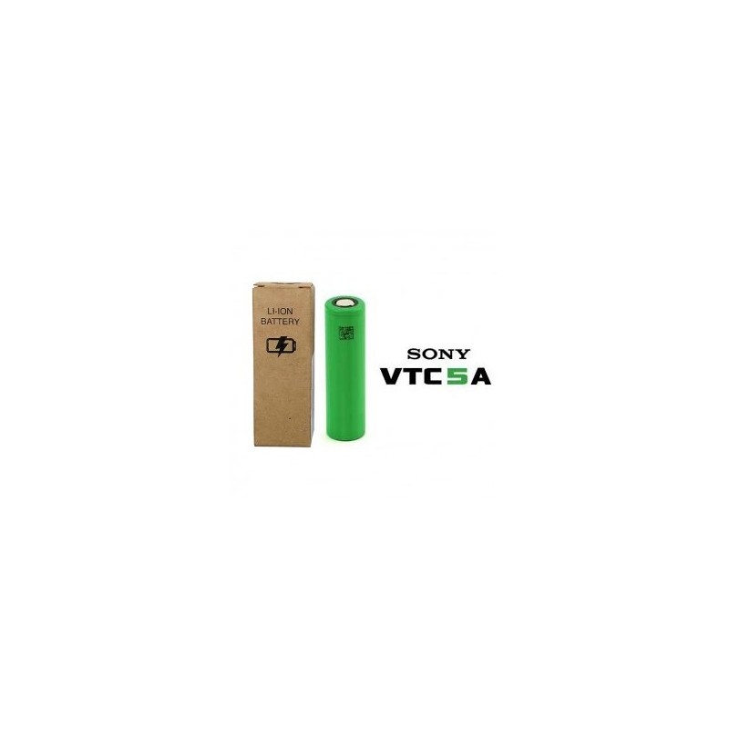 VTC 5 A - 18650 pin piatto Nuova Versione in Case di cartone - Sony - Batterie e Caricatori - SvapoMagic