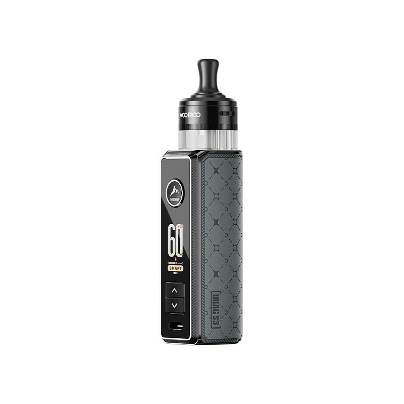 Drag S3 Pod Mod - Voopoo-Metal Gray - Catalogo - SvapoMagic