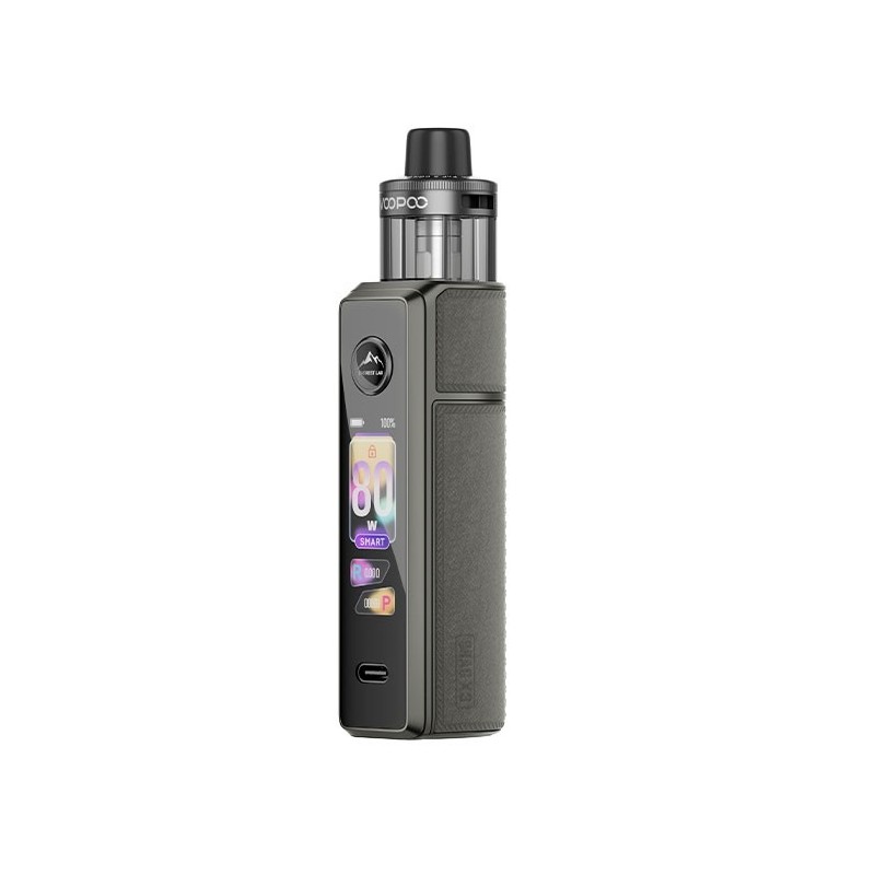 Drag X3 Pod Mod - Voopoo-Gray Metal - Catalogo - SvapoMagic